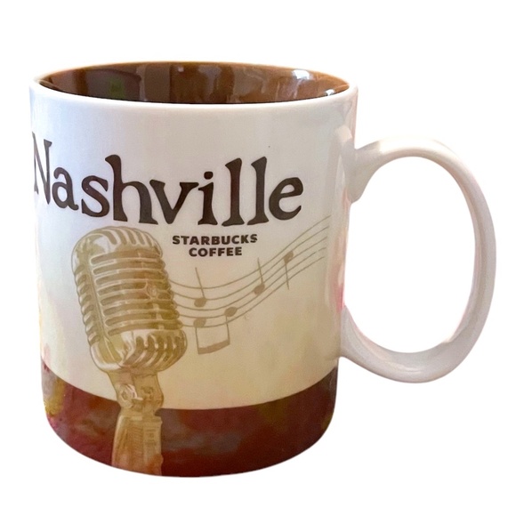 Starbucks 2011 Nashville Global Icon Collection 16oz Mug